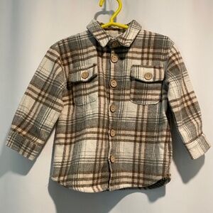 Little Luba Plaid Shacket